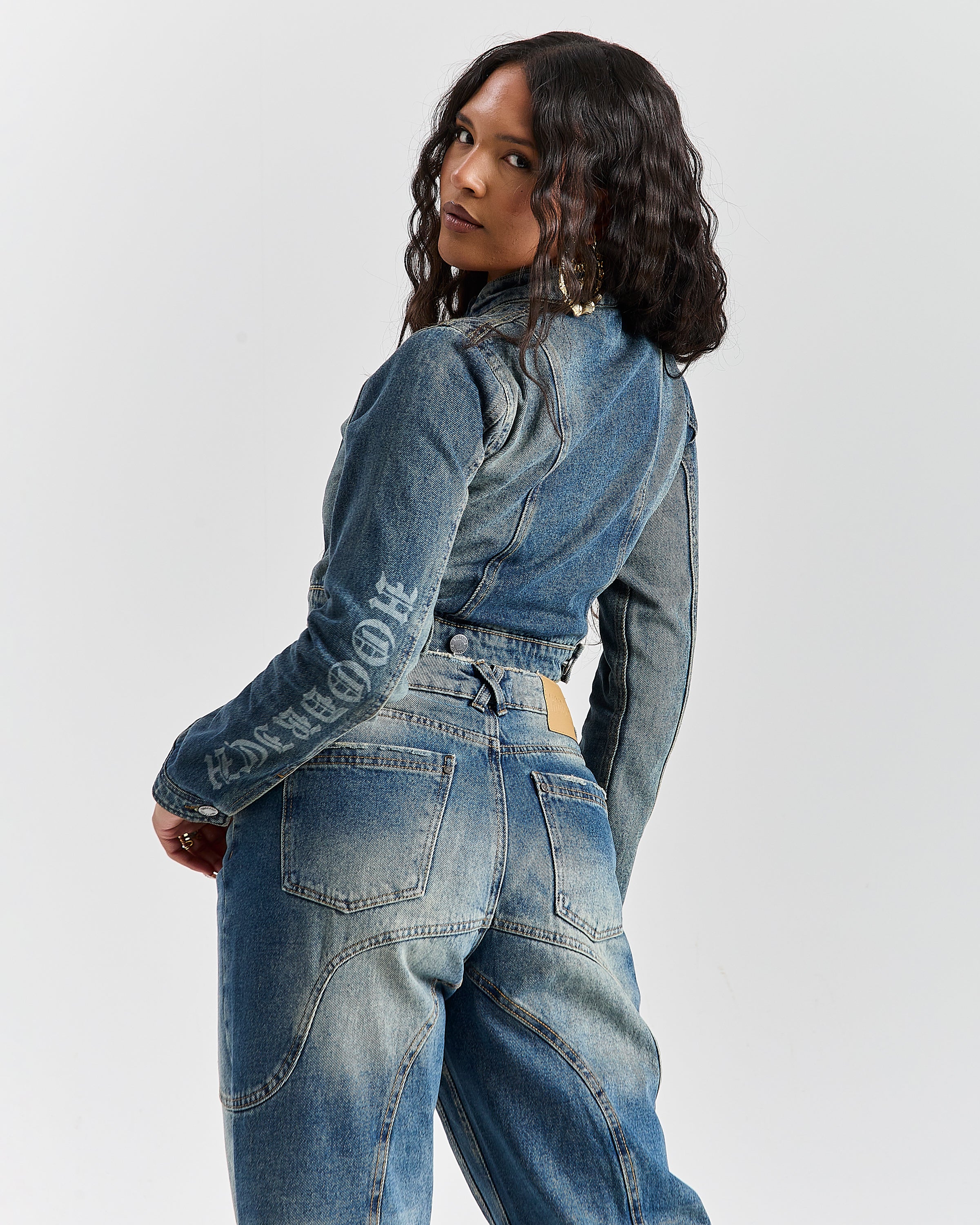 Giacca in denim The Winner's Circle Snowdrift - Lavaggio sporco