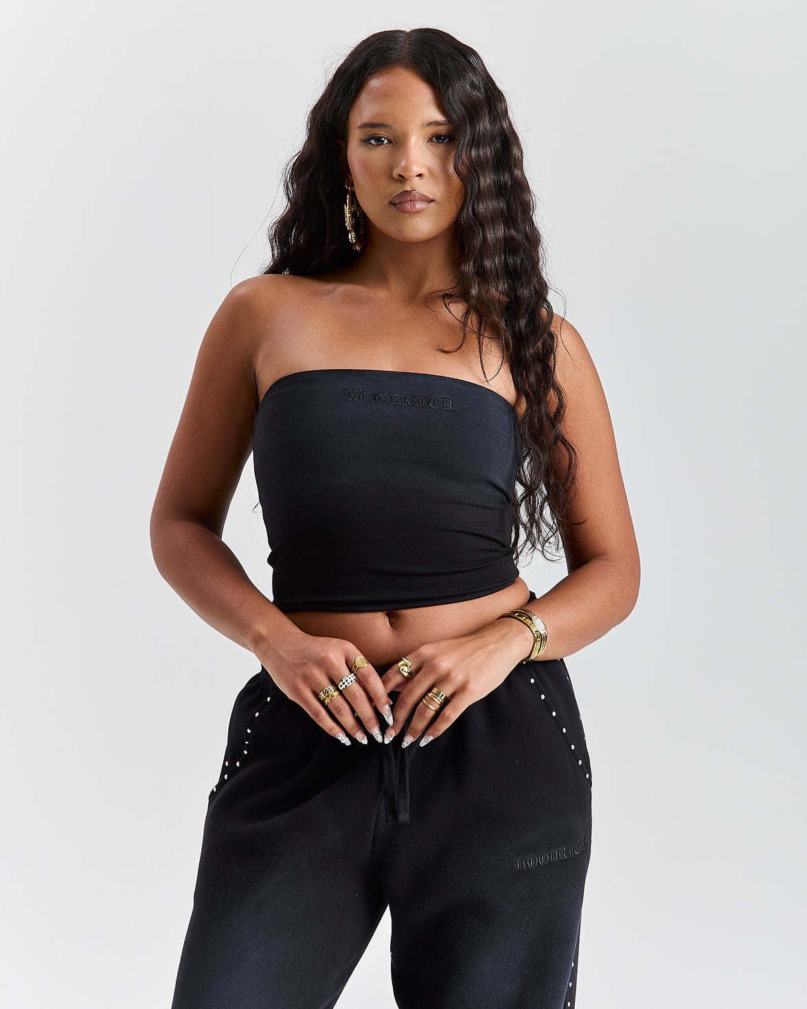Aspen Gothic Bandeau - Black
