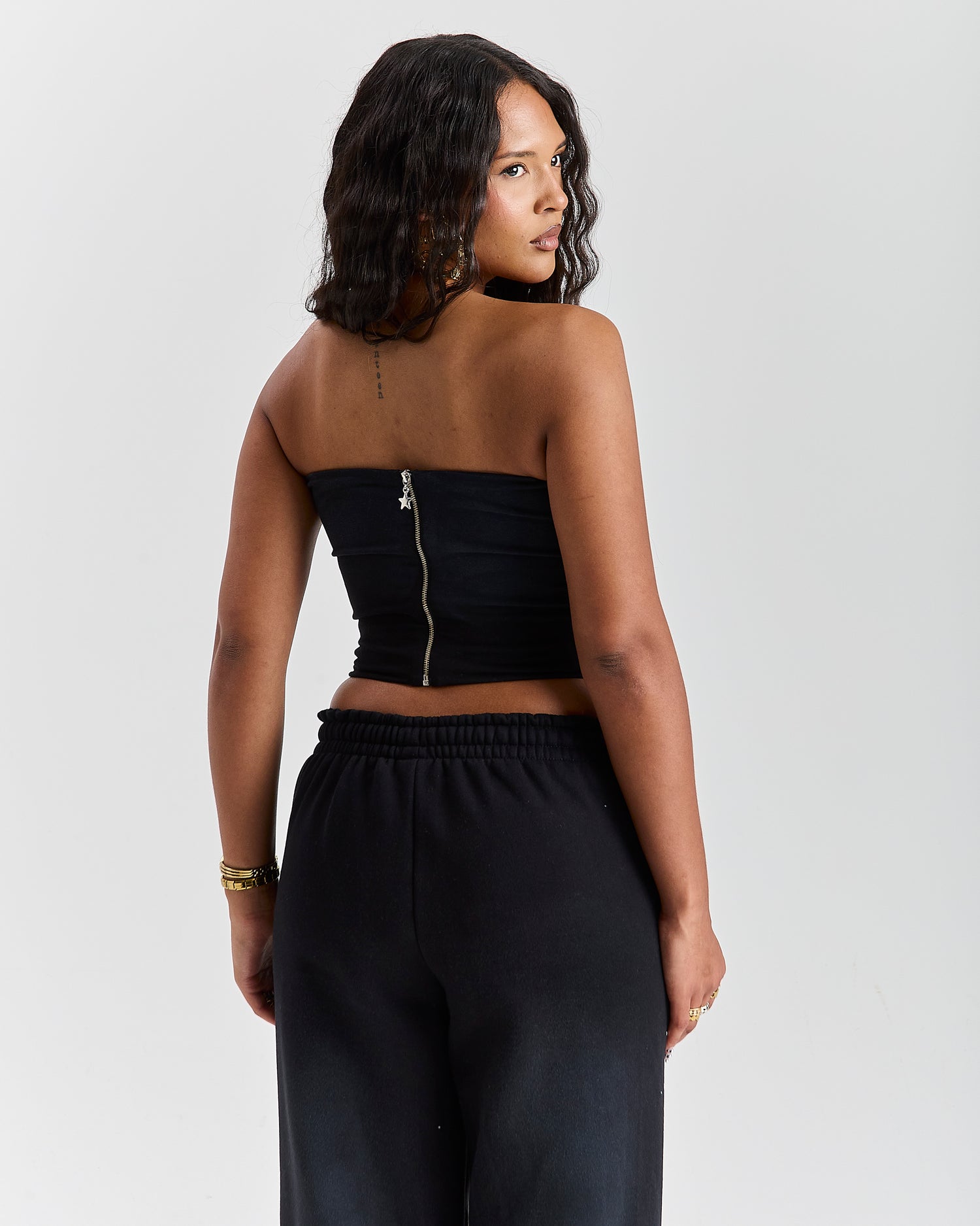 Aspen Gothic Bandeau - Black