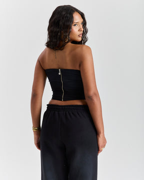 Aspen Gothic Bandeau - Black