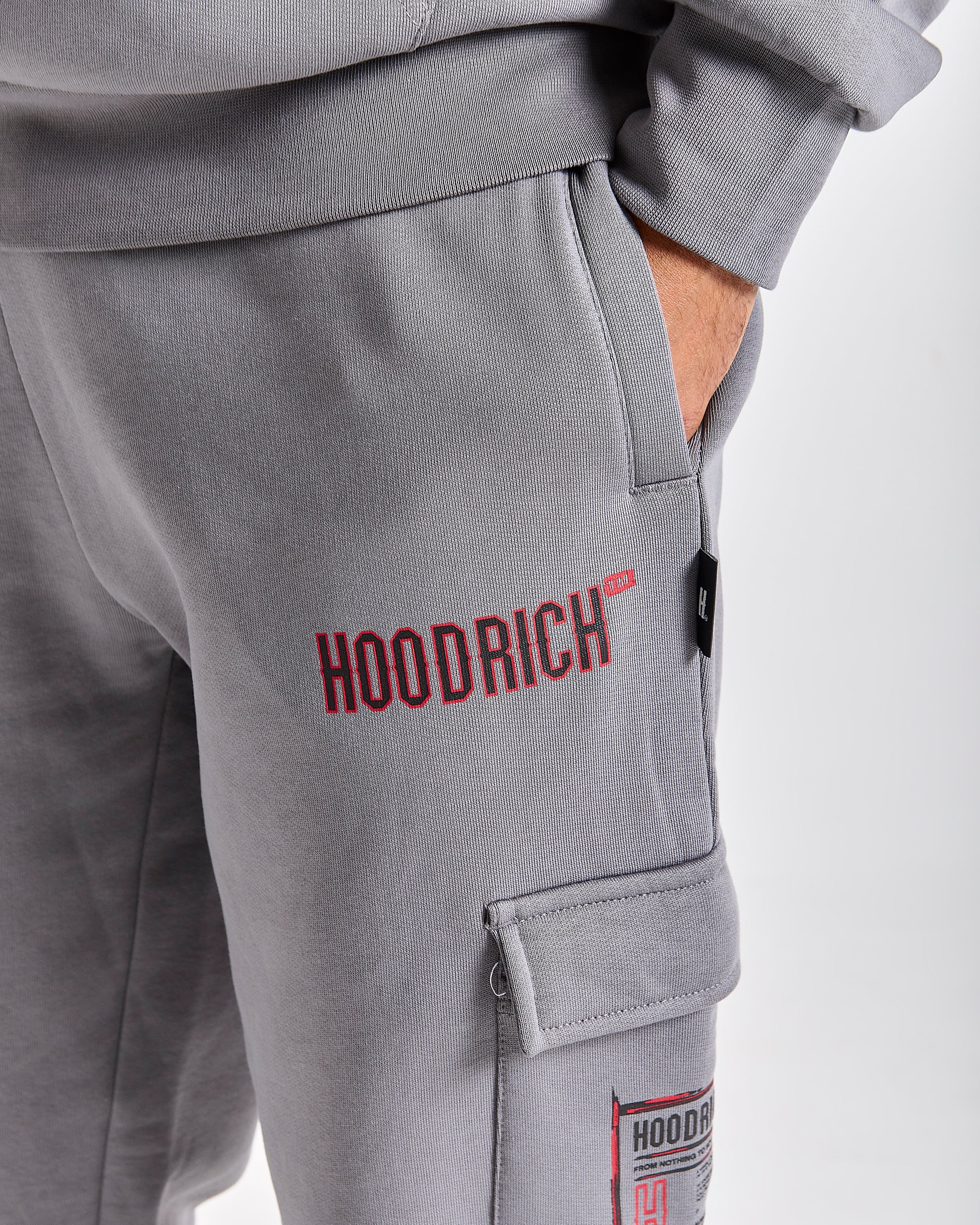 Akira Full Tracksuit Set - Grey/Black/Red