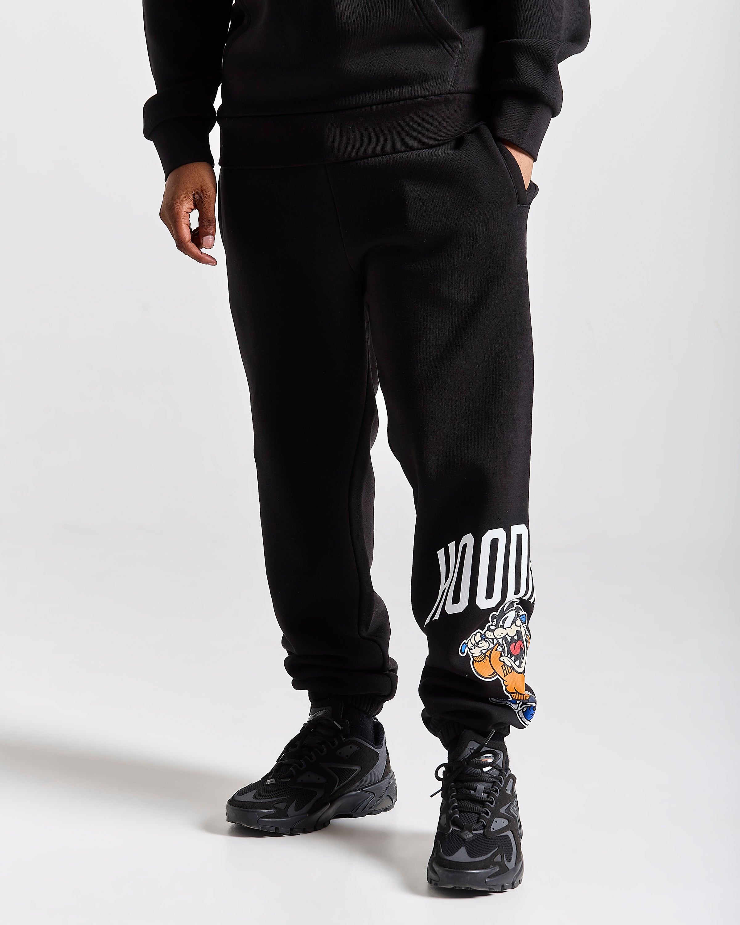 Menace Jogger - Nero/Blu/Arancione