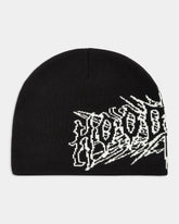 Spectral Fitted Knit Beanie - Black/White