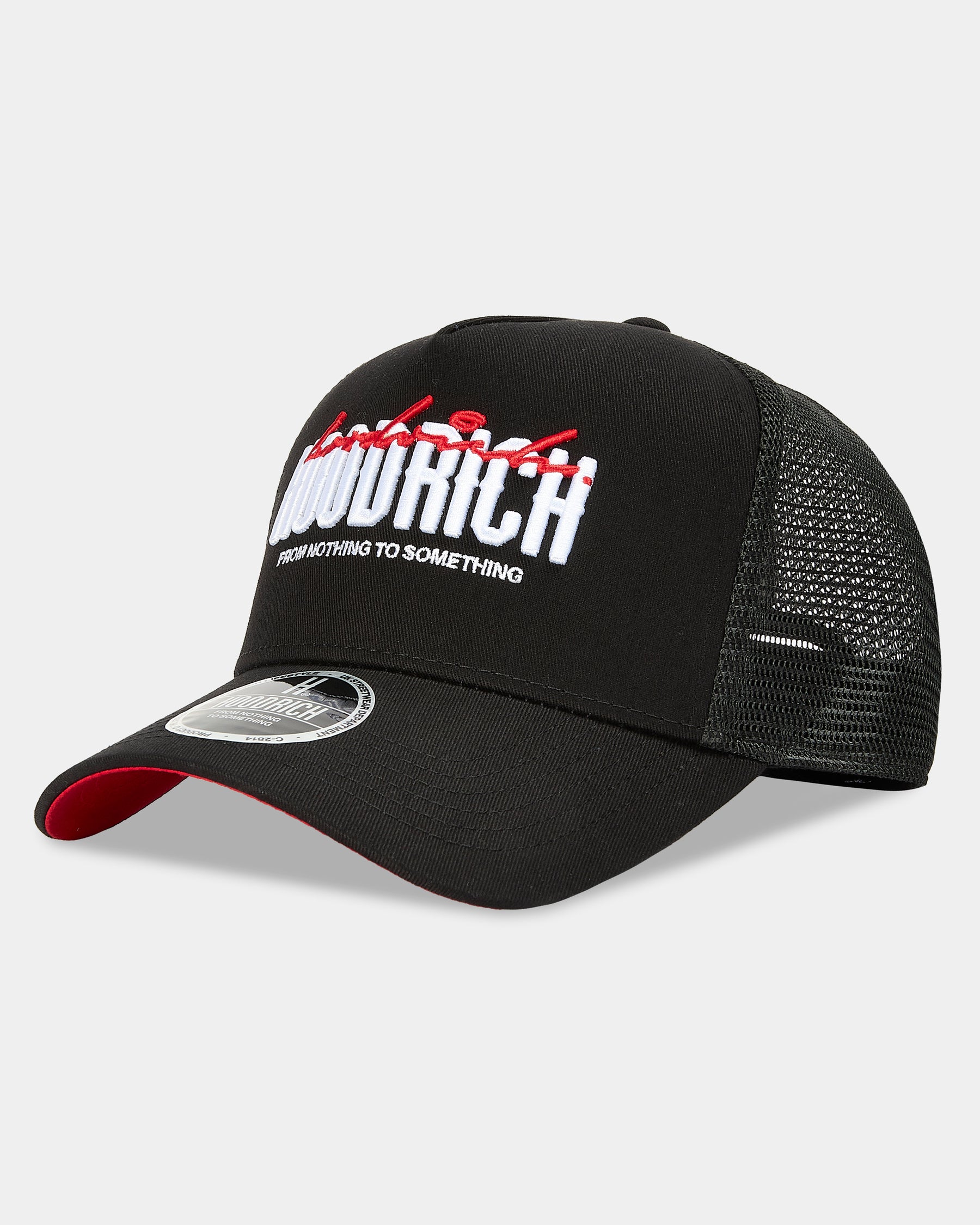 Boost Trucker Cap - Black/White/Red
