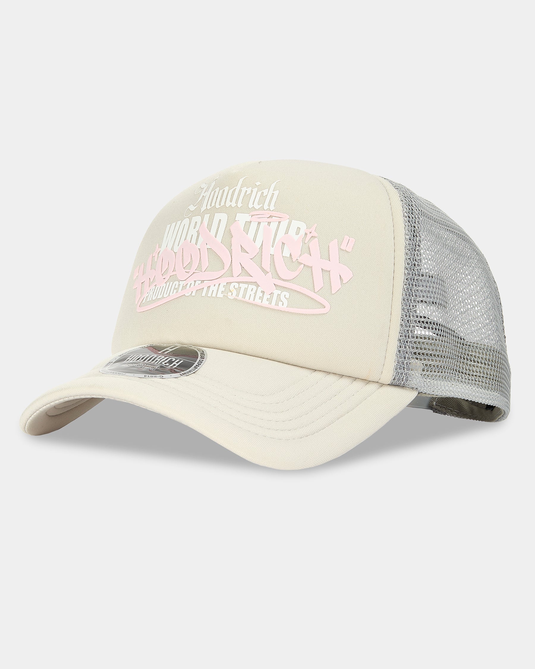 Stamp Tour Trucker Cap - Grey/Pink