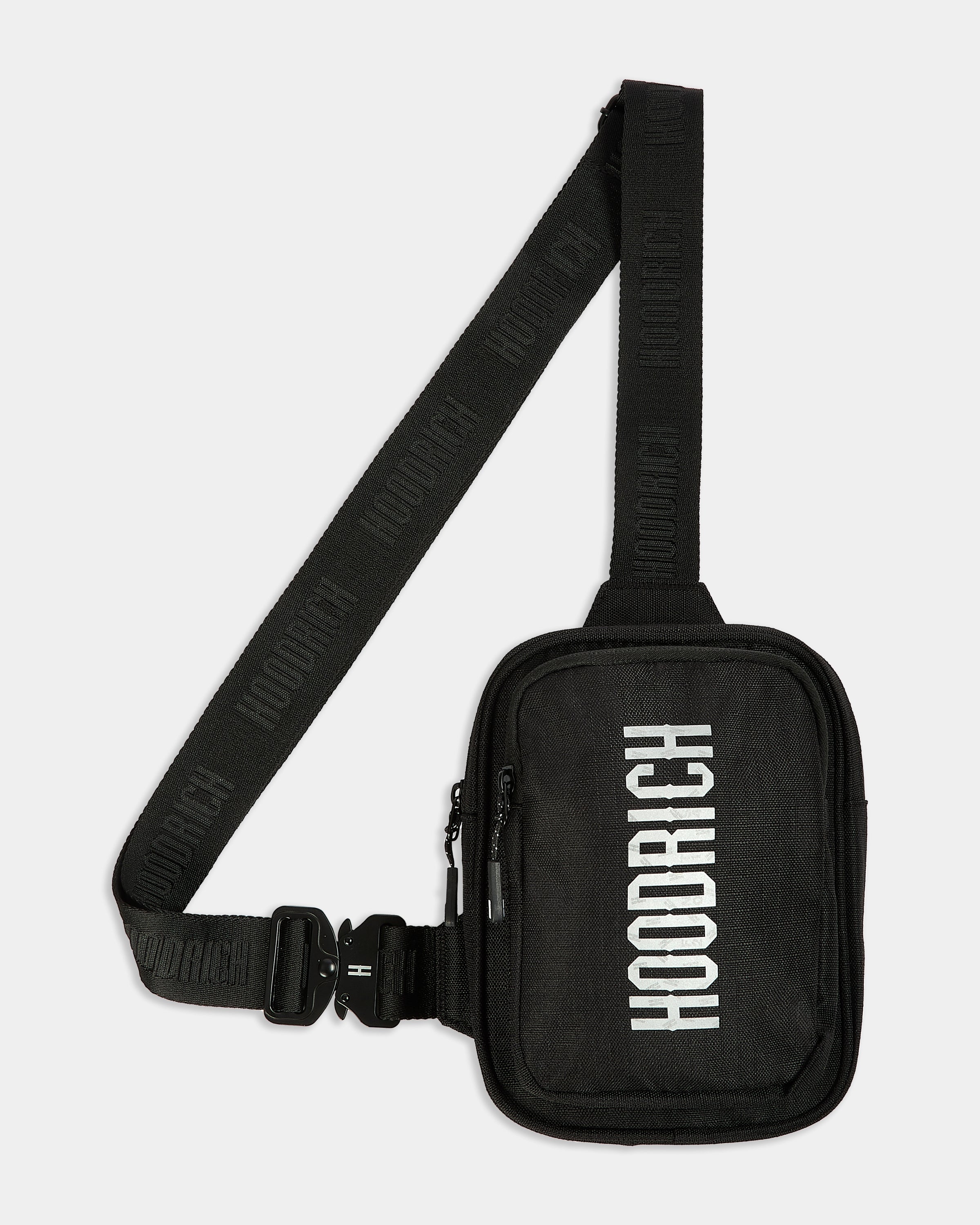 Mini borsa Shade Oversized Clip - Nero/Riflettente