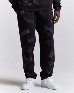Chroma Oversized Jogger - Black