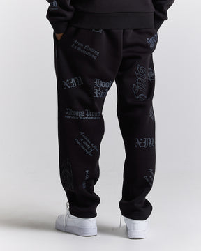 Chroma Oversized Jogger - Black