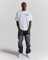 Rebellion Denim Jeans - Grey Wash