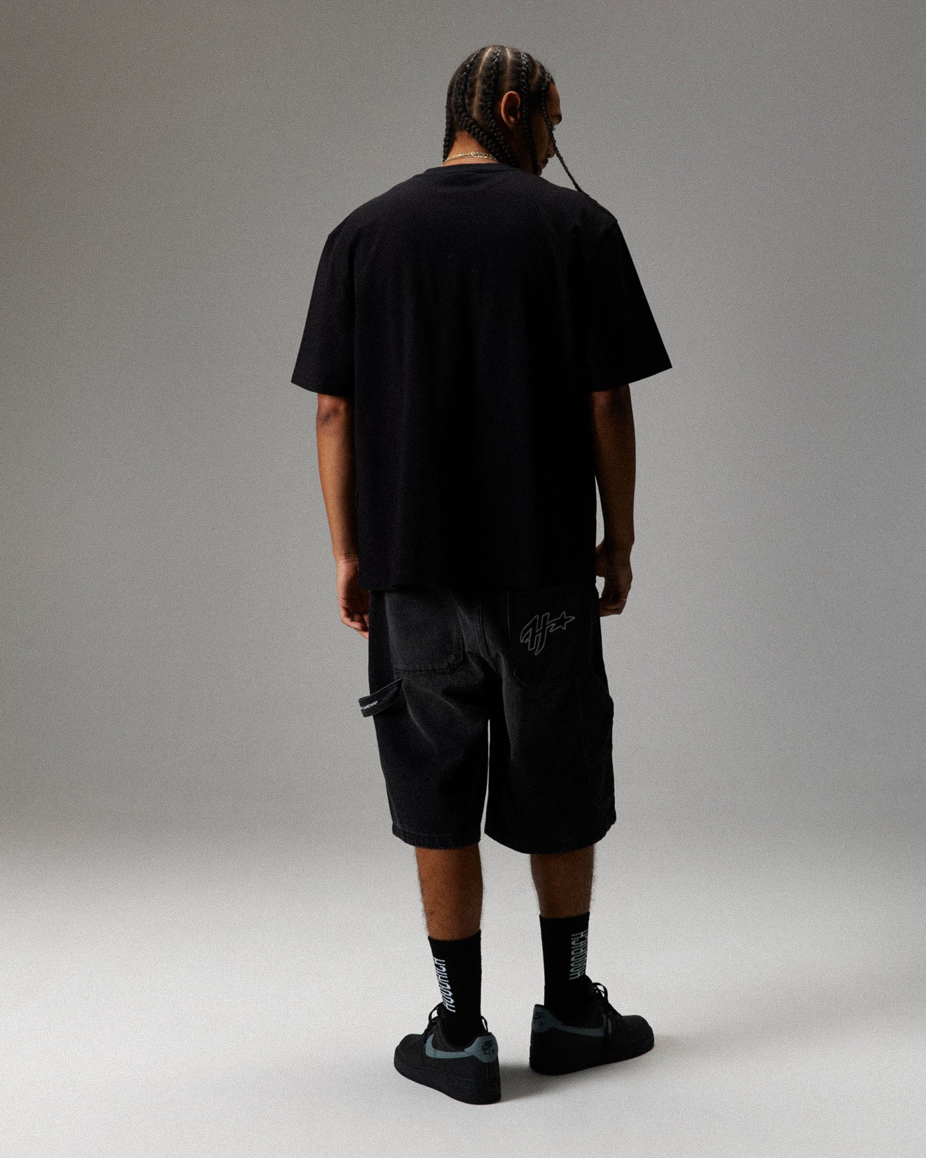 Heritage Boyz N The Hood T-Shirt - Black/Grey