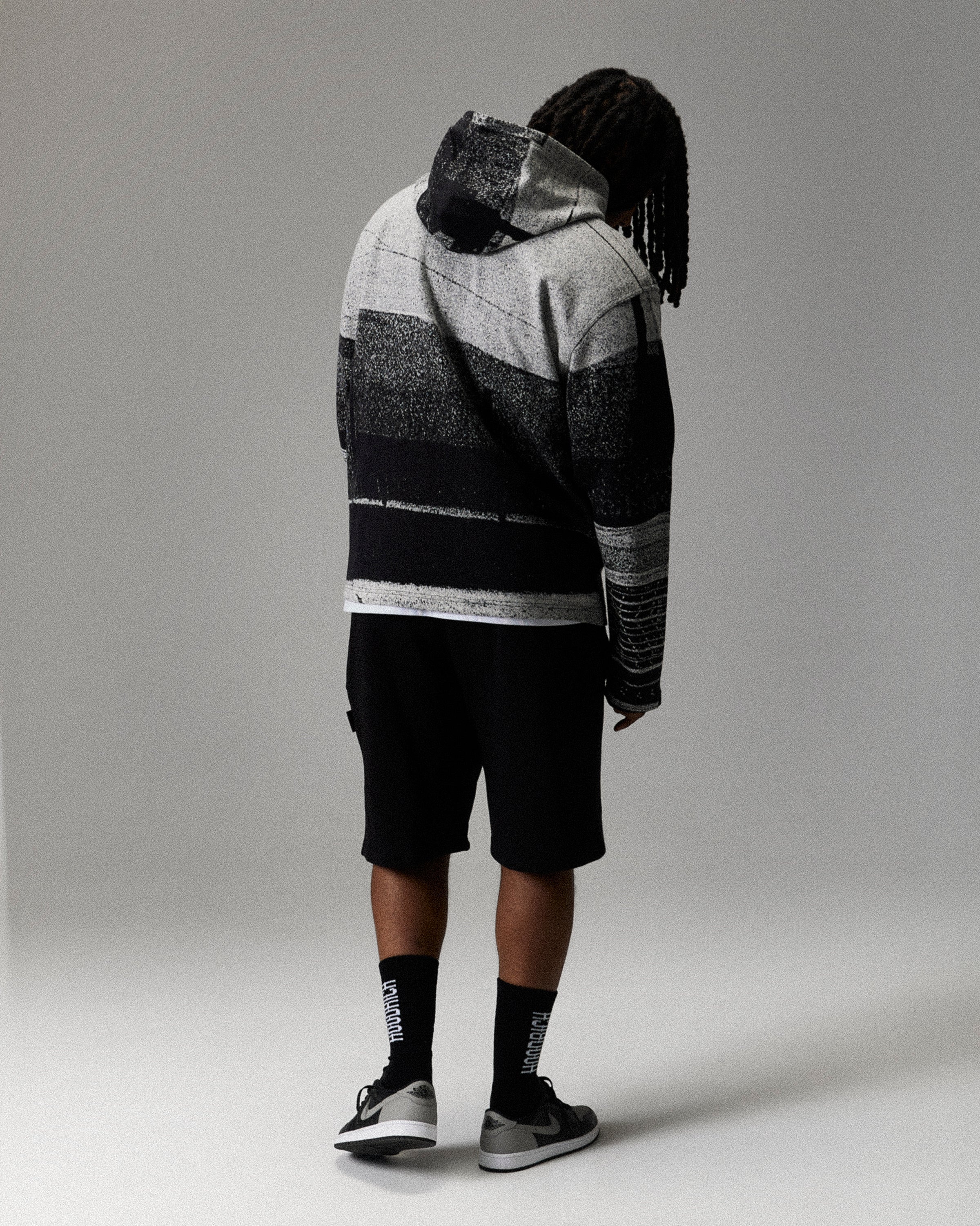 Felpa con cappuccio Cruz Boyz N The Hood Tapestry - Nero/Grigio