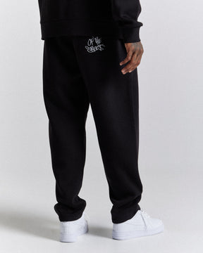 Rise Joggers - Black/White/Blue