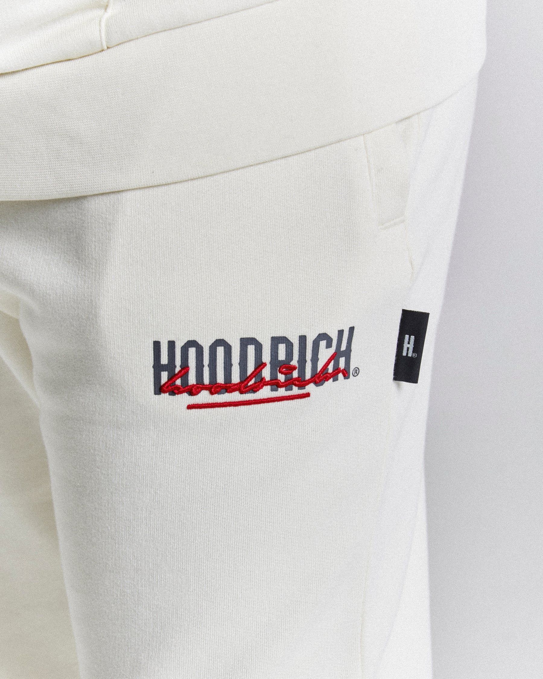 Fusion Joggers - Off White/Grey/Red