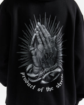 Ritual Backprint Hoodie - Black/White