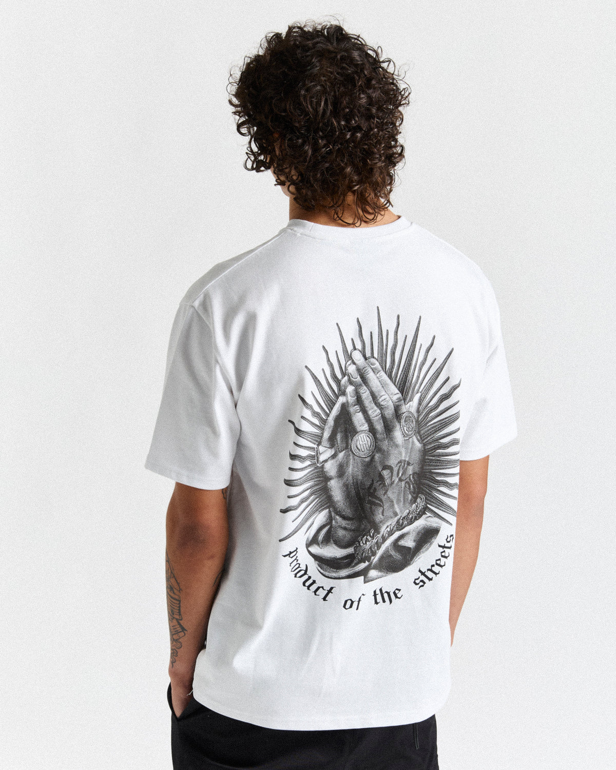 Ritual Backprint T-Shirt - White/Black
