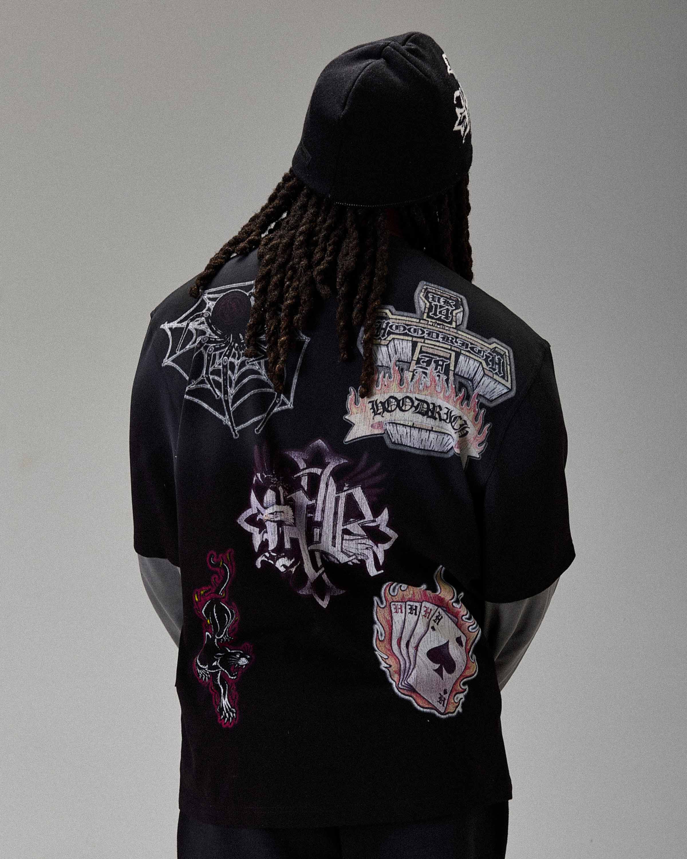 The Winner's Circle Phase Oversized Long Sleeve T-Shirt - Black