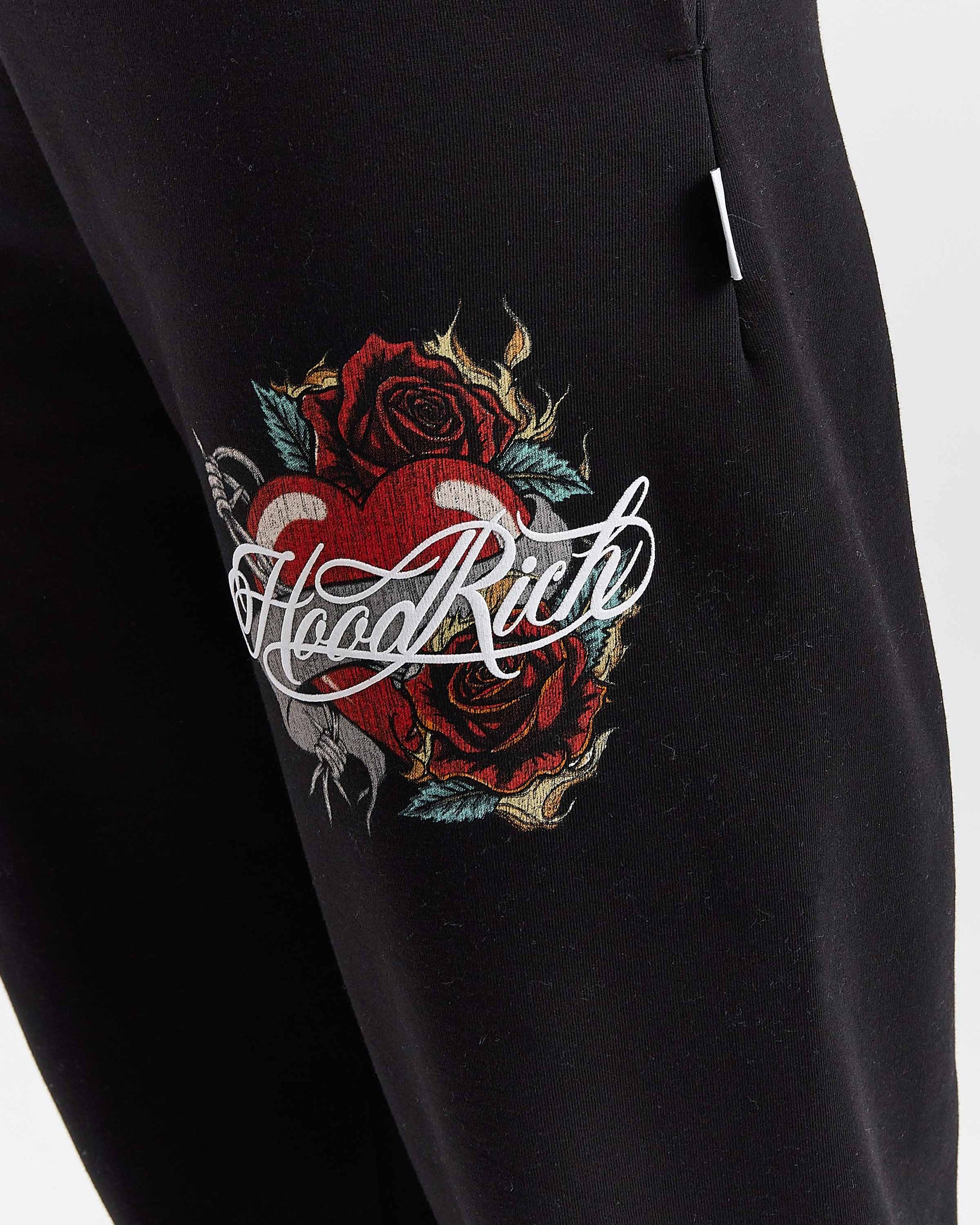 Pantaloni da jogging oversize Vox - Nero/Rosso