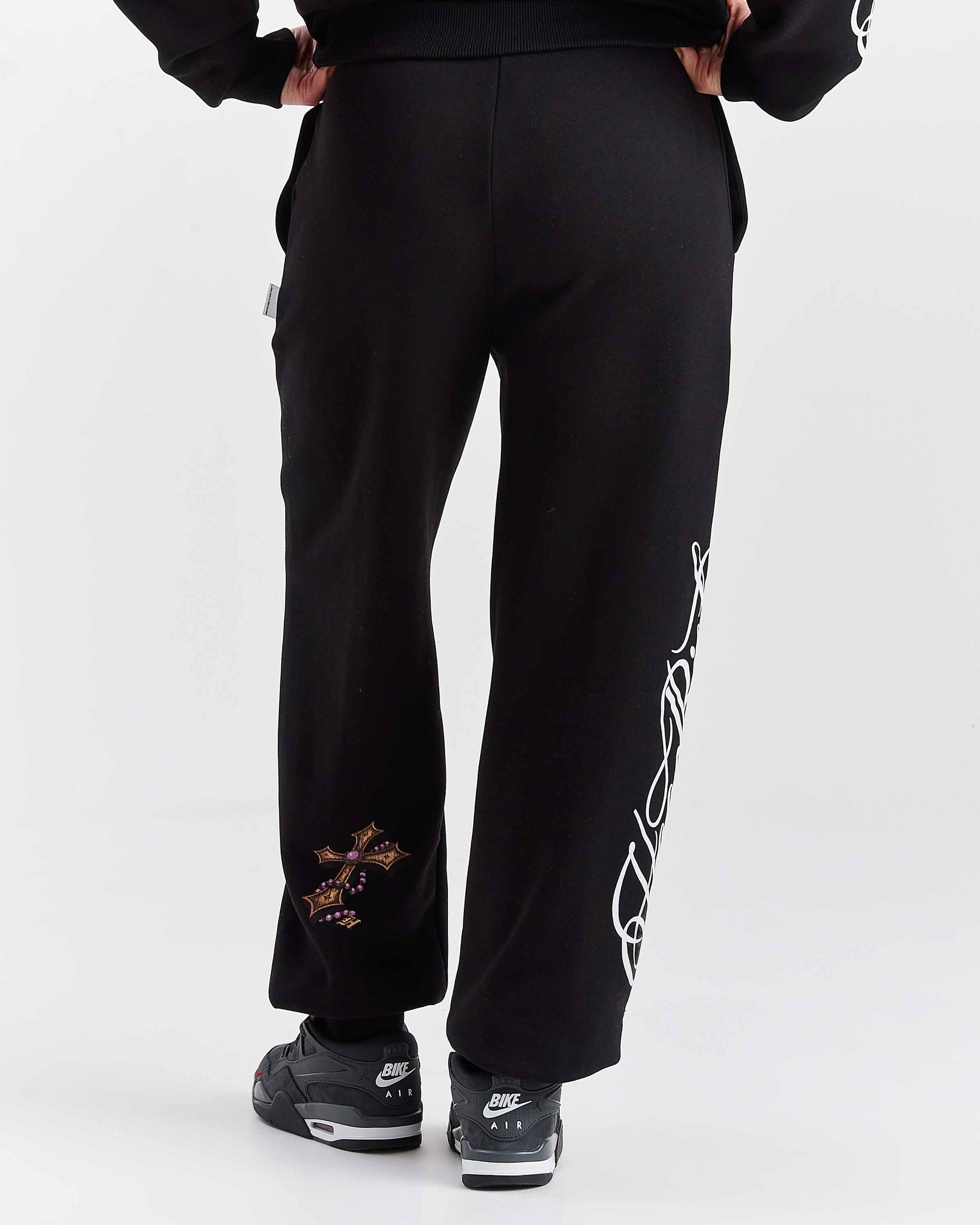 Pantaloni da jogging oversize Vox - Nero/Rosso