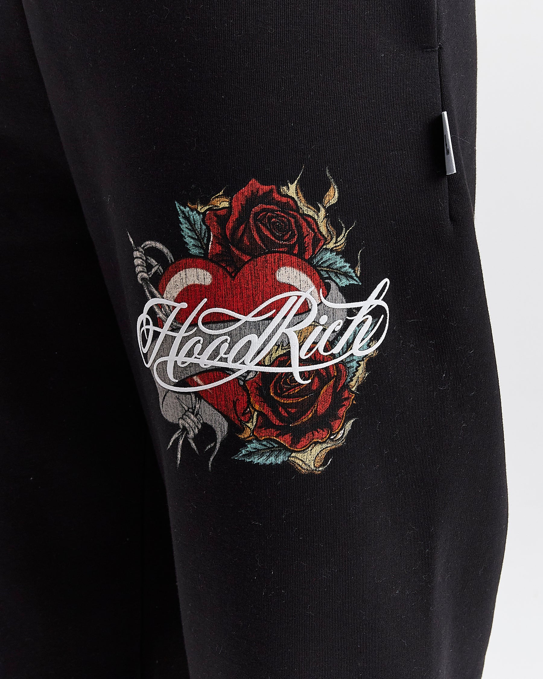 Vox Oversized Joggers - Black/Red