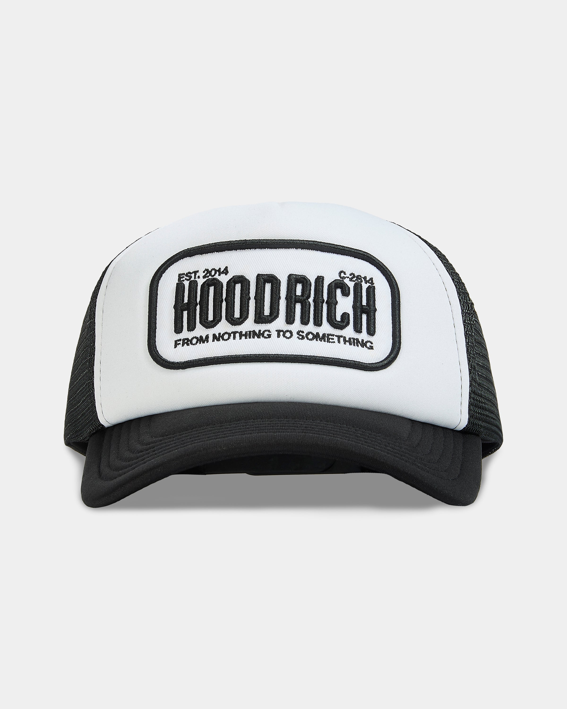 Cappellino da camionista Stamp - Bianco/Nero