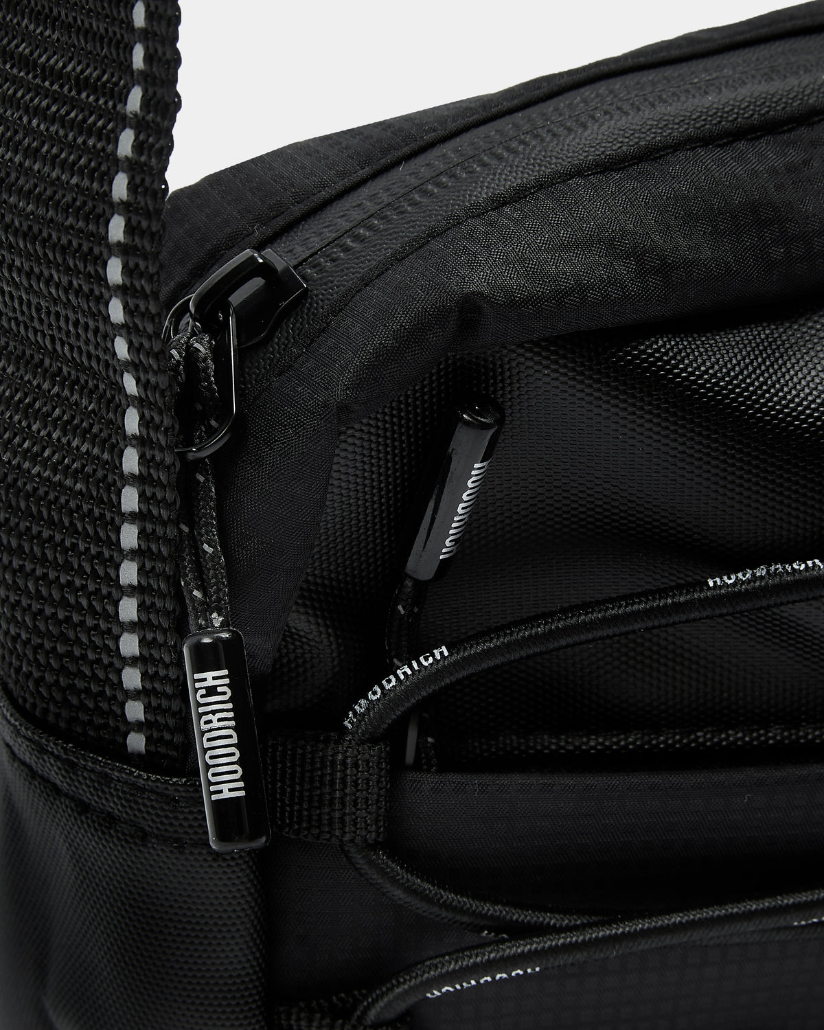 Borsa a tracolla Peak - Nero/Bianco/Riflettente