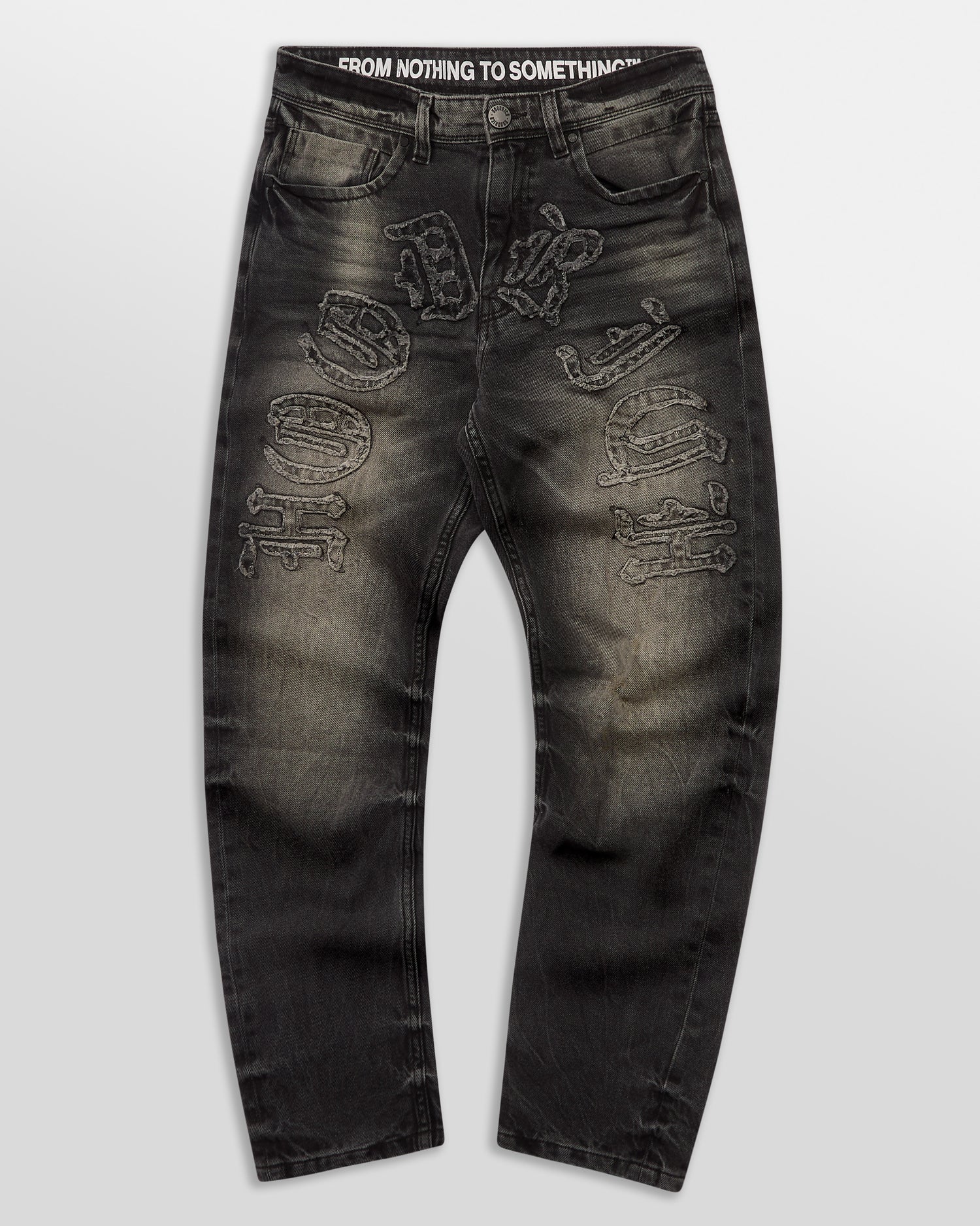 Helix Jeans - Black/Grey