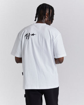 Galaxy Oversized T-Shirt - White/Black