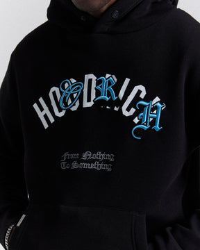 Shadow Hoodie - Black/White/Blue