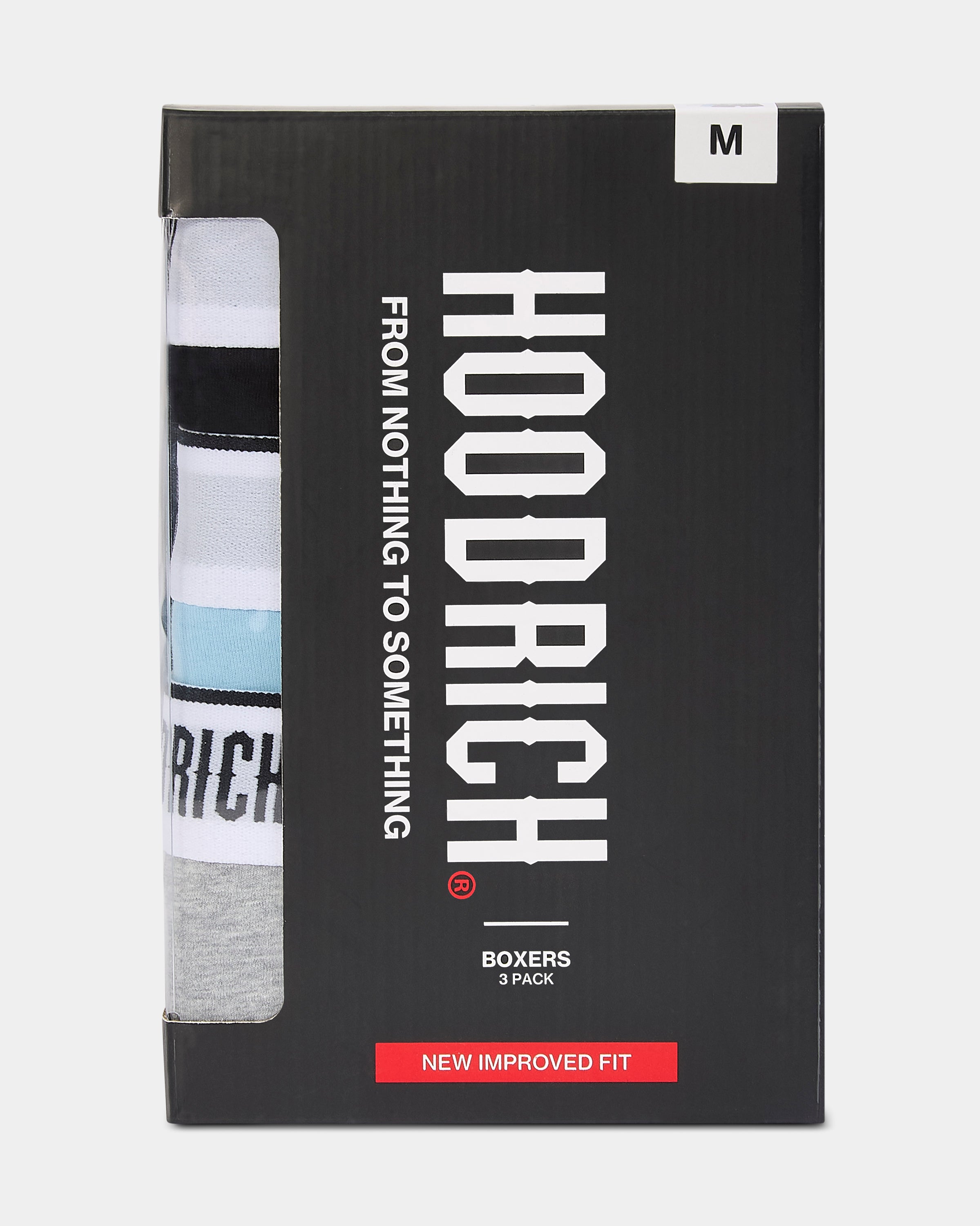 Confezione da 3 boxer Core - Nero/Blu/Grigio