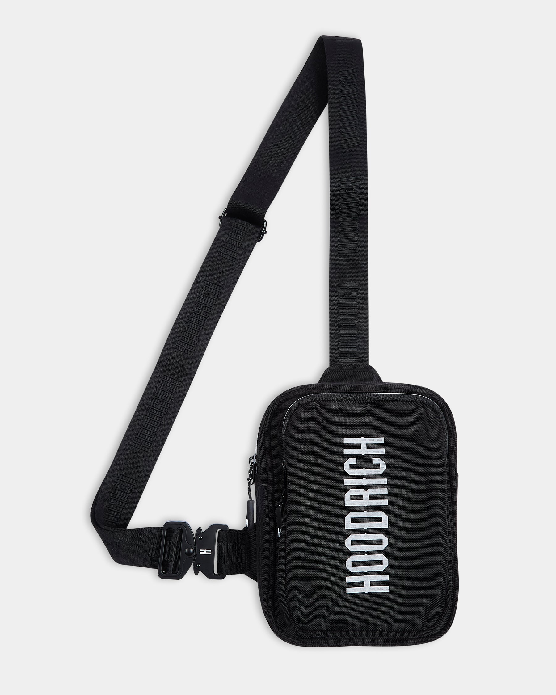 Shield Oversized Clip Mini Bag - Black/Reflective