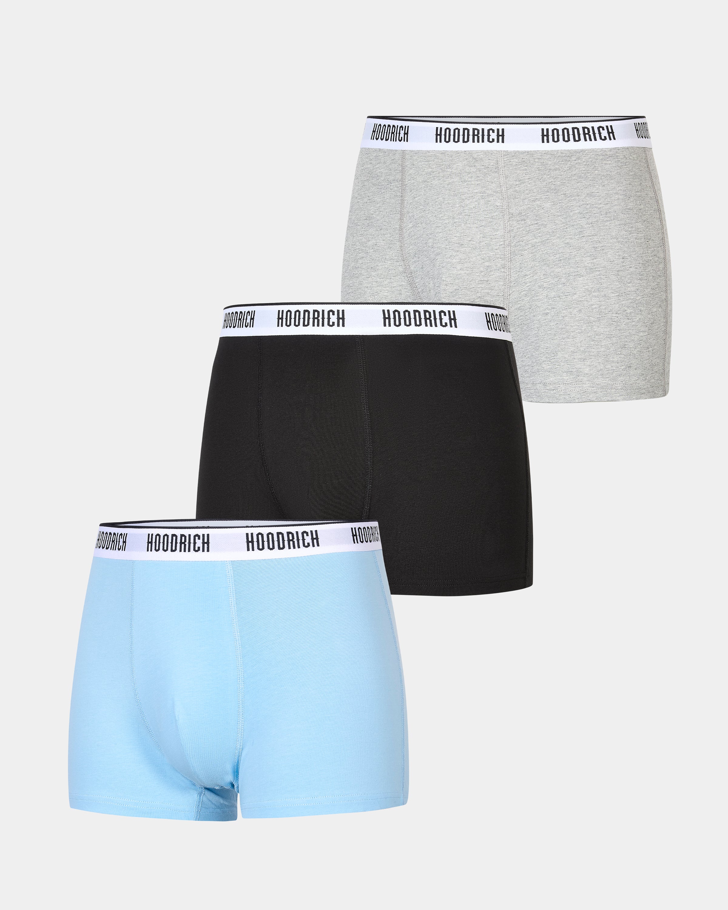 Confezione da 3 boxer Core - Nero/Blu/Grigio