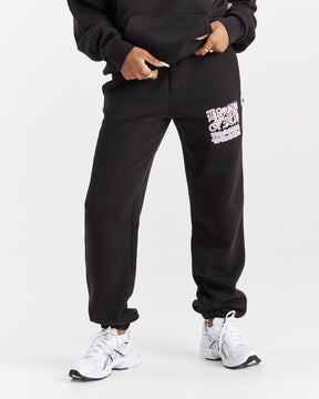 Jewel Joggers - Black/Pink