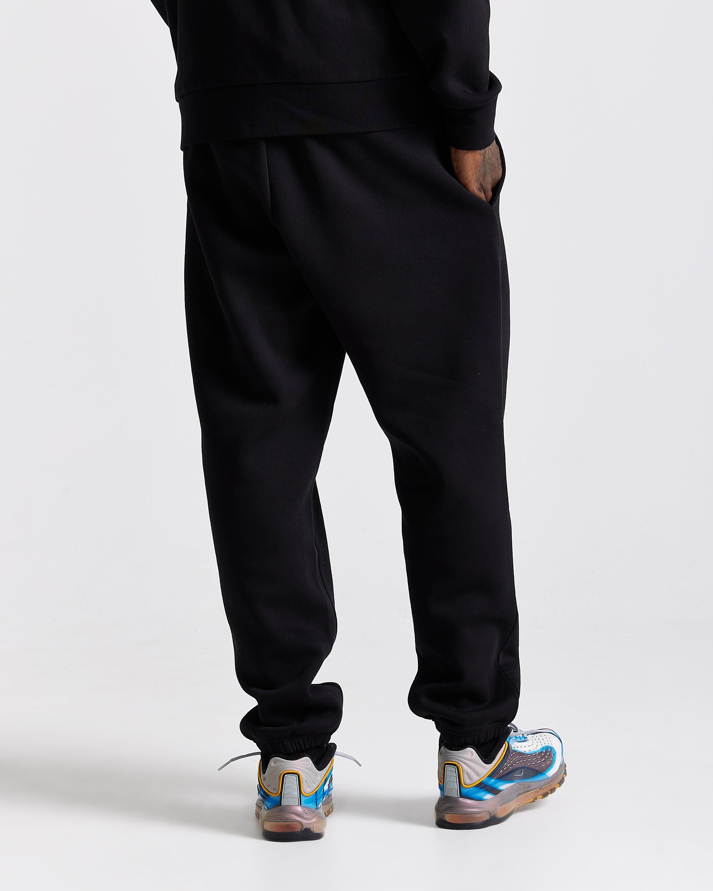 Pantaloni da jogging oversize Curve - Nero/Blu