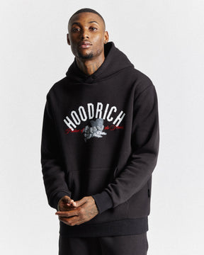 Empire Hoodie - Black/White/ Red