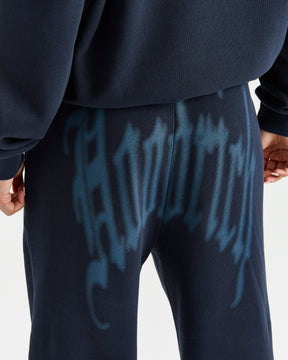 Tagra Oversized Joggers - Navy/Blue