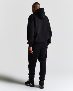 Grit Oversized Hoodie - Black