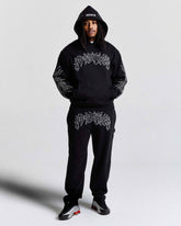 Pantaloni da jogging oversize Spectral - Nero/Bianco