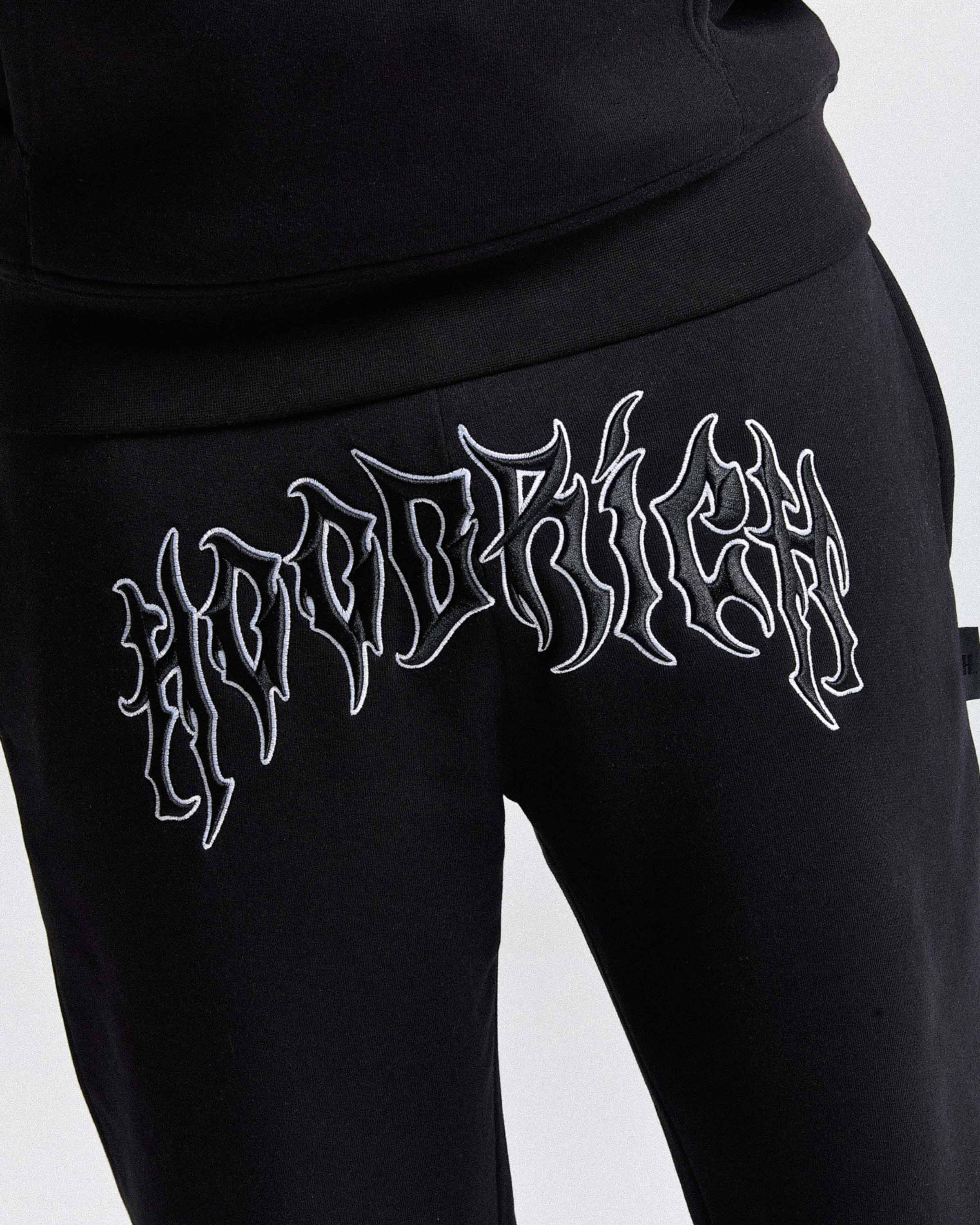Pantaloni da jogging oversize Spectral - Nero/Bianco