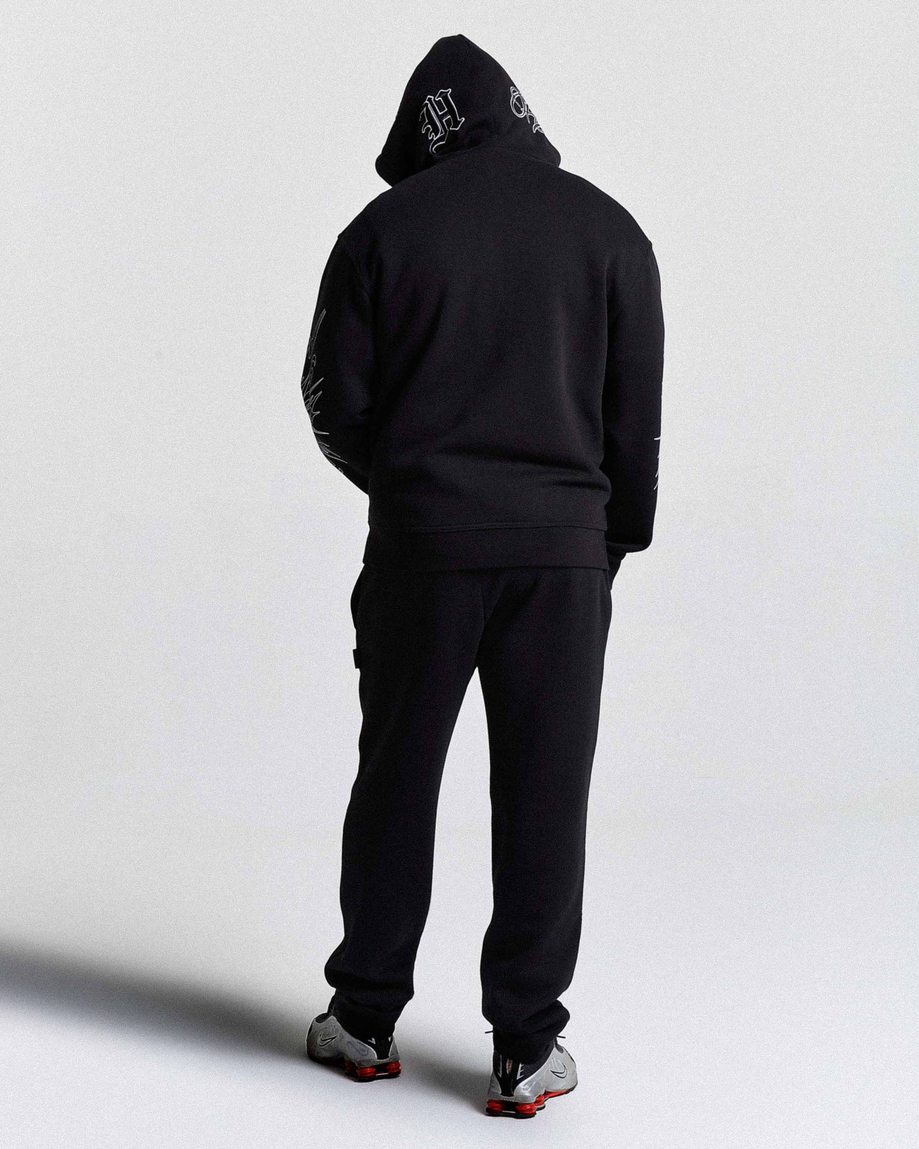 Pantaloni da jogging oversize Spectral - Nero/Bianco