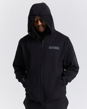 Virtue Full Zip Hoodie - Black/Reflective