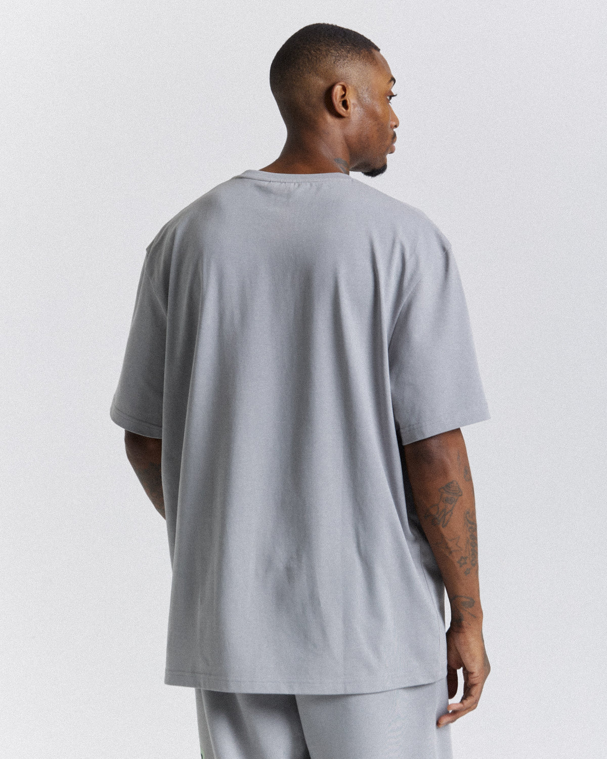 Maglietta oversize mondiale - Grigio/Bianco/Verde