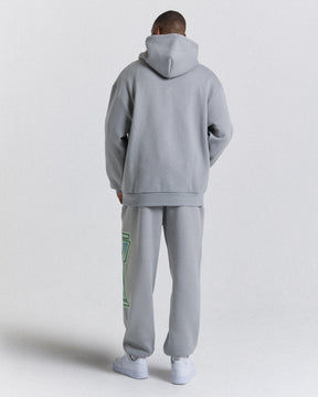 Worldwide Oversized Joggers - Grey/White/Green