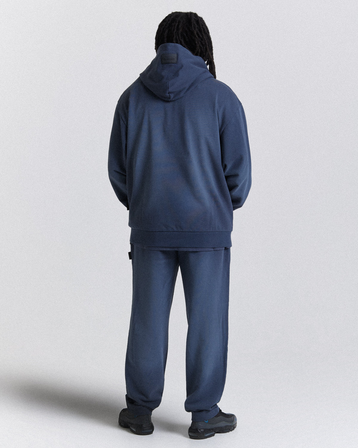 Pantaloni da jogging oversize Ash - Blu/Grigio