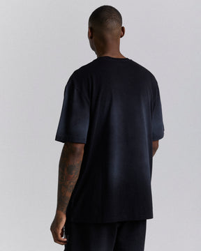 Ash Oversized T-Shirt - Black/Grey