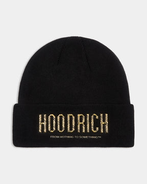 Icarus Beanie - Black/gold
