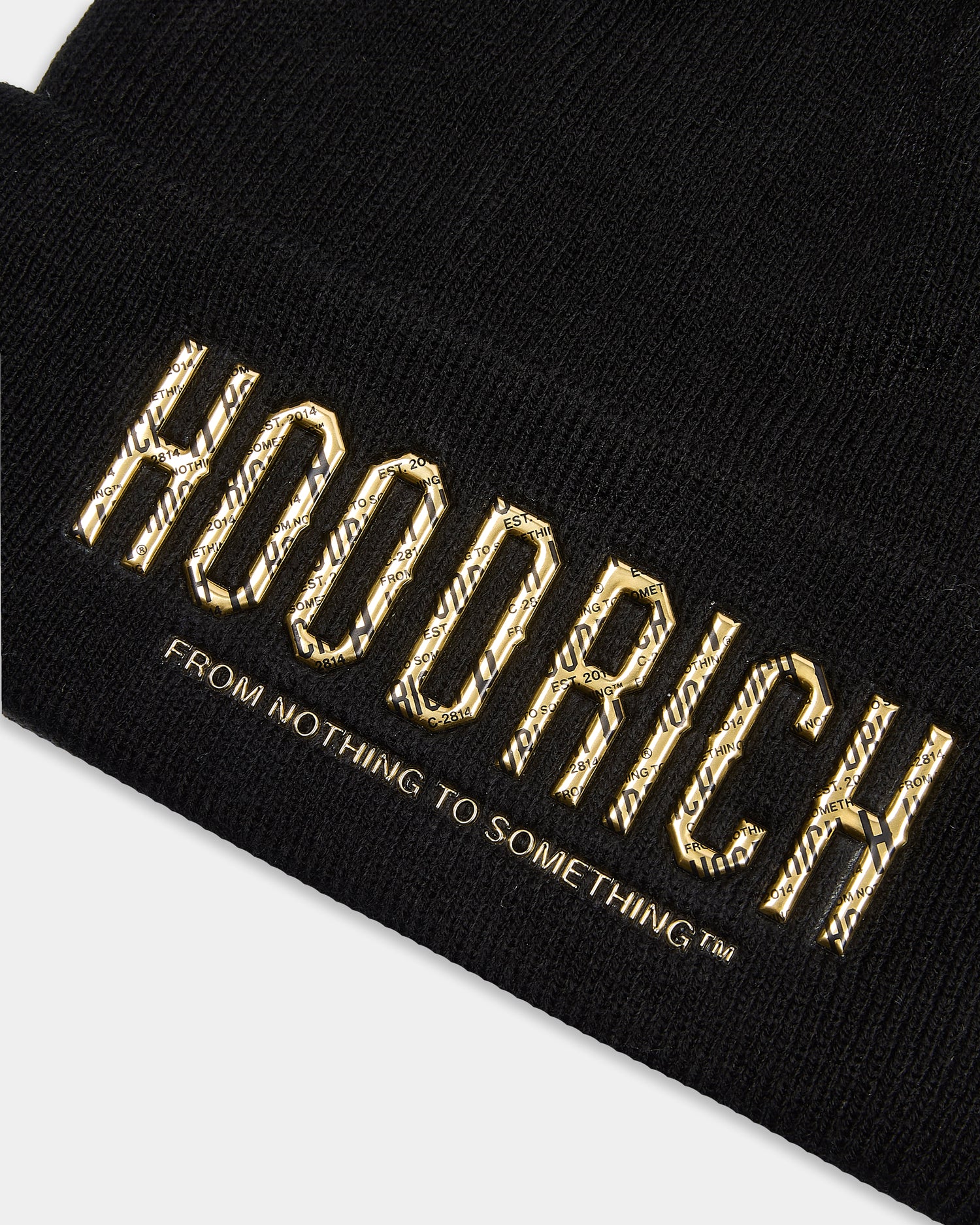 Icarus Beanie - Black/gold