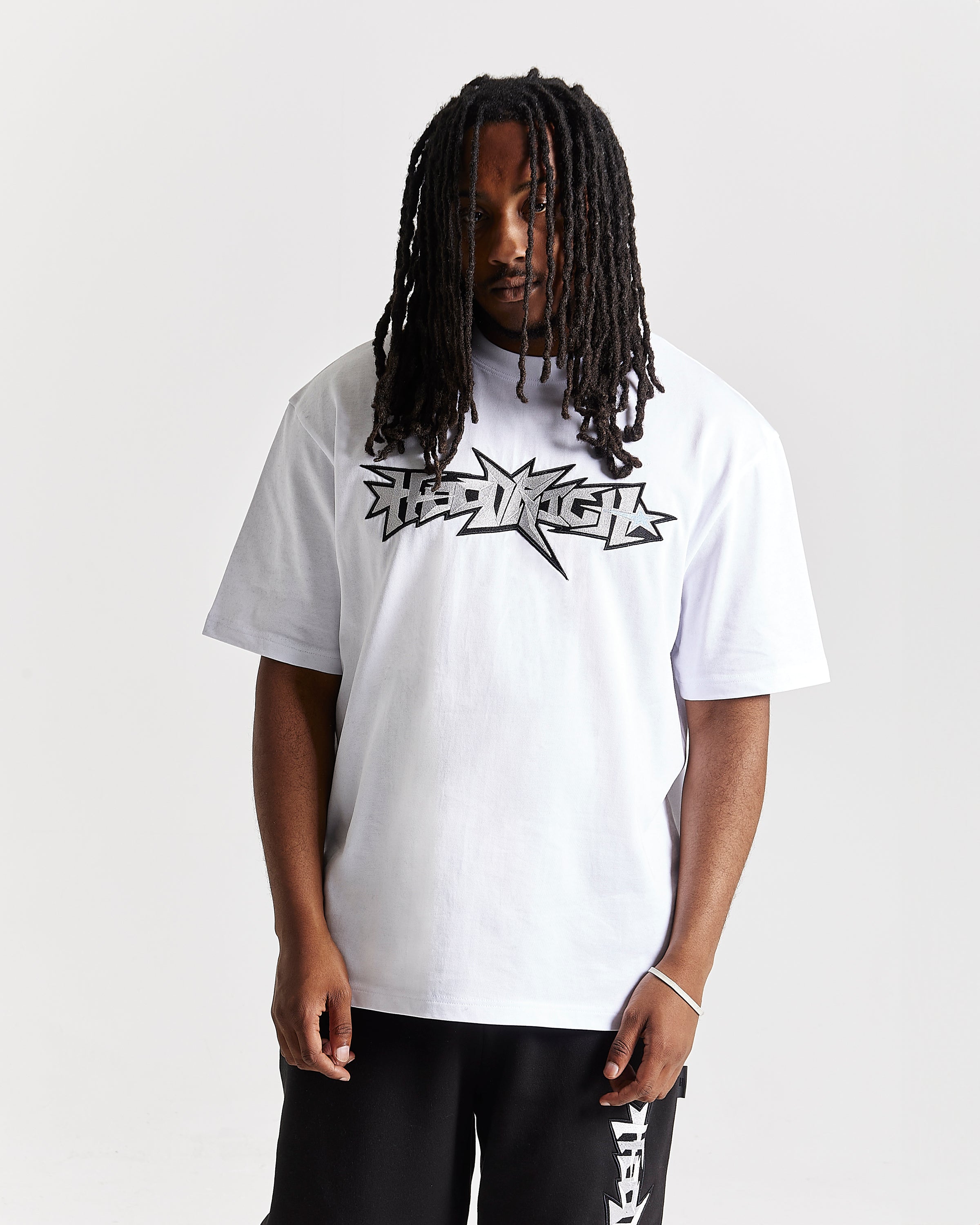 T-shirt oversize Triluxe - Bianco/Nero