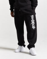 Jogger oversize Triluxe - Nero/Bianco