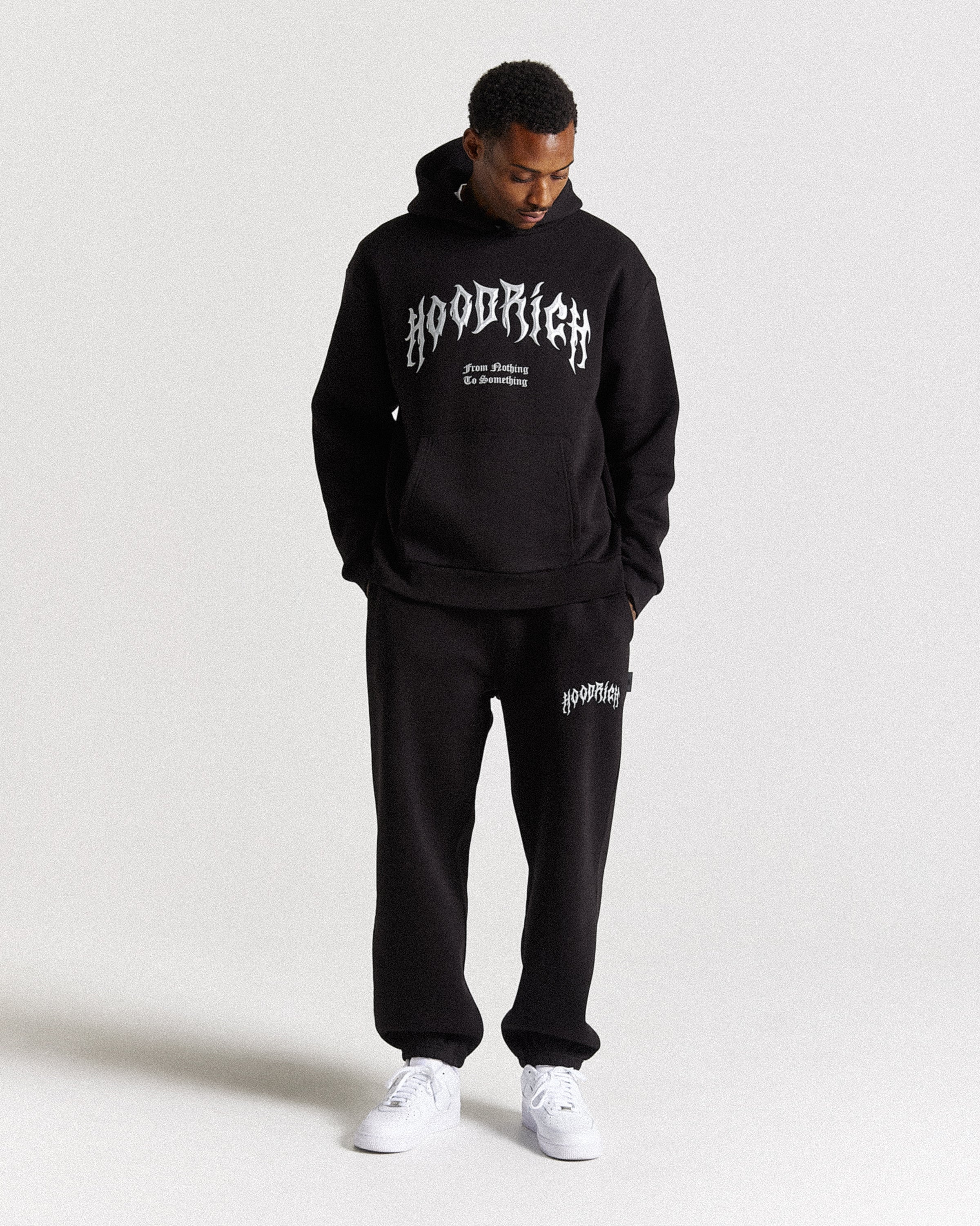 Jogger oversize Midnight - Nero/Cromatico