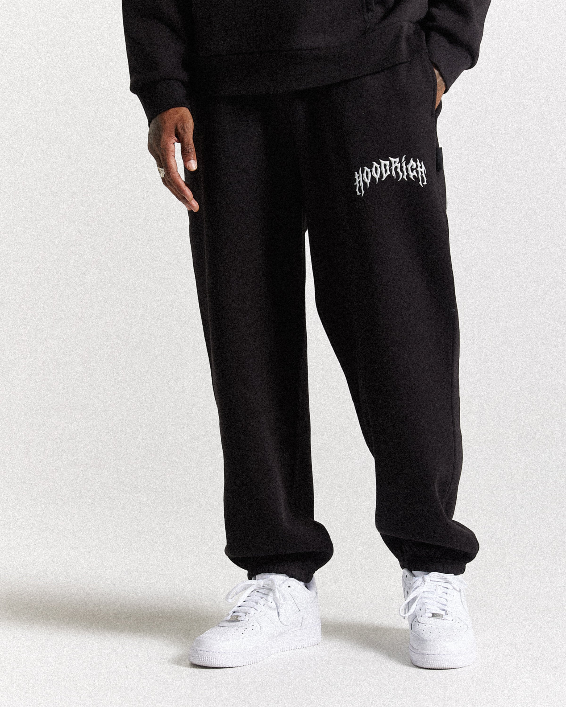 Jogger oversize Midnight - Nero/Cromatico